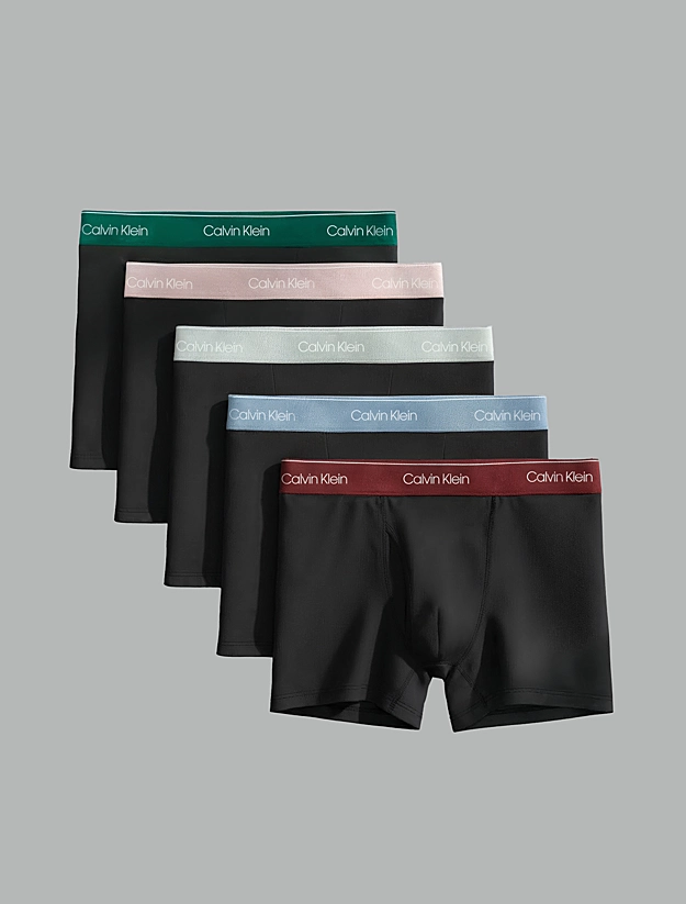 Calvin Klein 5-Pack Heren Boxershorts - Icon Cotton stretch
