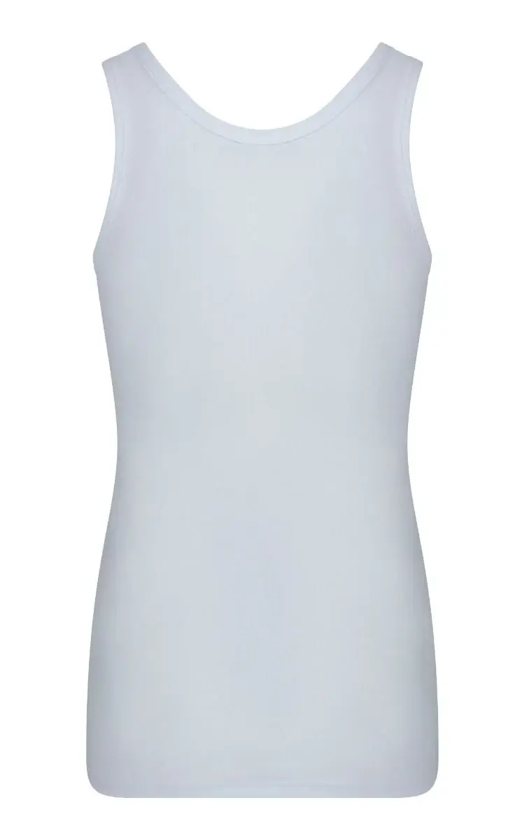 Beeren extra lang heren hemd - singlet - wit - Onderhemd mannen - 100% katoen Beeren extra lang heren hemd - singlet - wit - Onderhemd mannen - 100% katoen