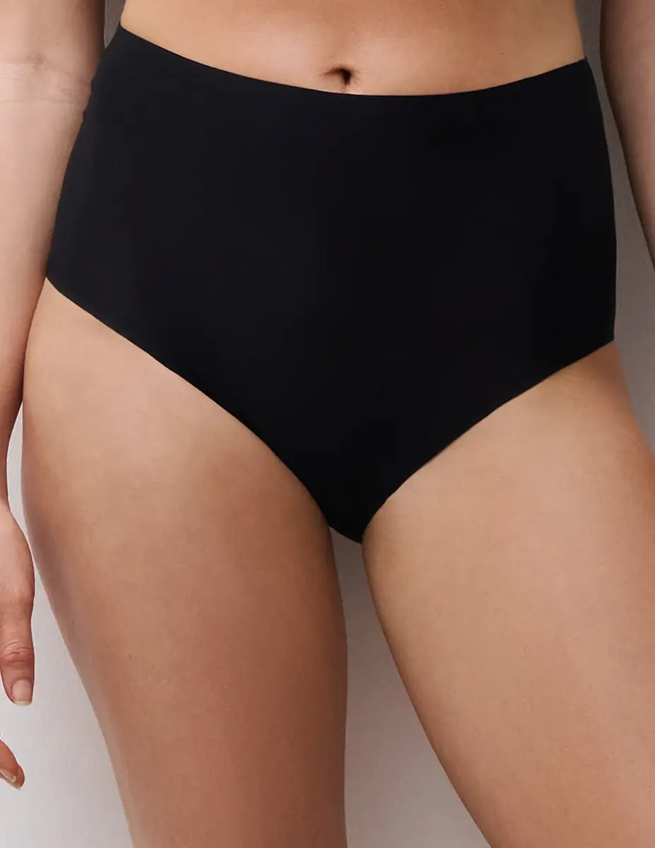 Chantelle naadloze taille slip dames - Soft Stretch - High waist brief - Hoge maxi slip - Invisible dames onderbroek - Chantelle ondergoed
