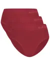 Bamboo Basics 3-pak naadloze dames slips - Belle - Taille bamboe dames onderbroek - Lekker zitten ondergoed dames