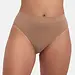 Bamboo Basics 3-pak naadloze dames slips - Belle - Taille bamboe dames onderbroek - Lekker zitten ondergoed dames - Mocha