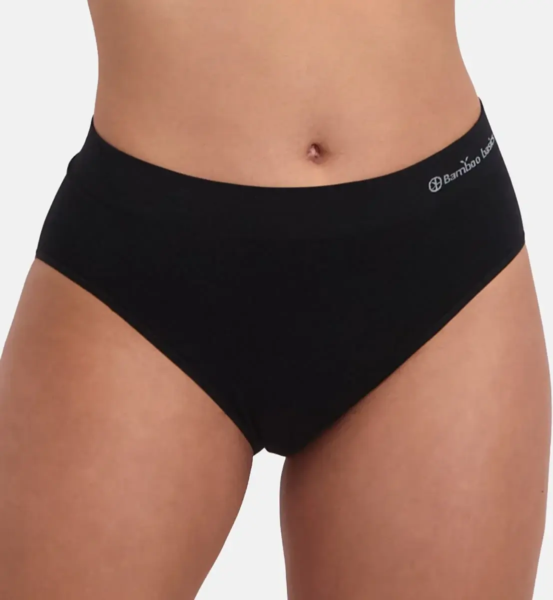 Bamboo Basics 3-pak naadloze dames slips - Belle - Taille bamboe dames onderbroek - Lekker zitten ondergoed dames