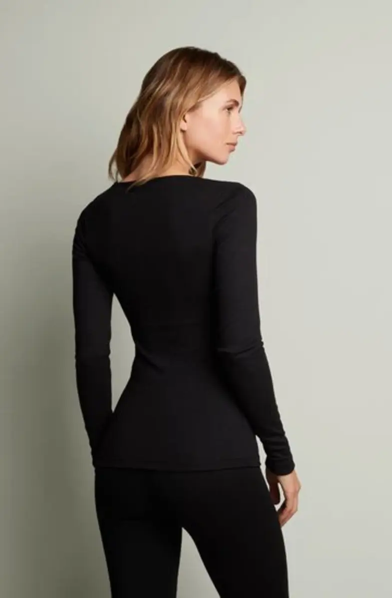 Ten Cate dames thermo shirt Lange mouw - Kanten Thermo ondergoed dames - Viloft - Diepe hals Ten Cate dames thermo shirt Lange mouw - Kanten Thermo ondergoed dames - Viloft - Diepe hals