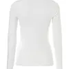 Ten Cate dames thermo shirt Lange mouw - Kanten Thermo ondergoed dames - Viloft - Diepe hals
