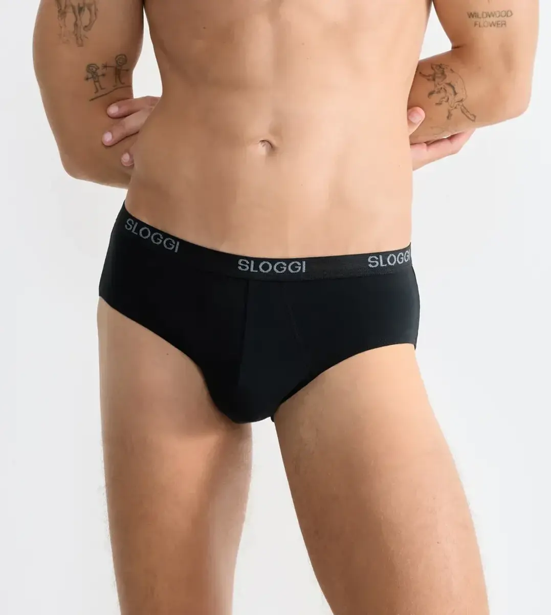 Sloggi 6-pak Basic Midi heren slips - Multipack - Voordeelverpakking - Aanbieding Sloggi 6-pak Basic Midi heren slips - Multipack - Voordeelverpakking - Aanbieding