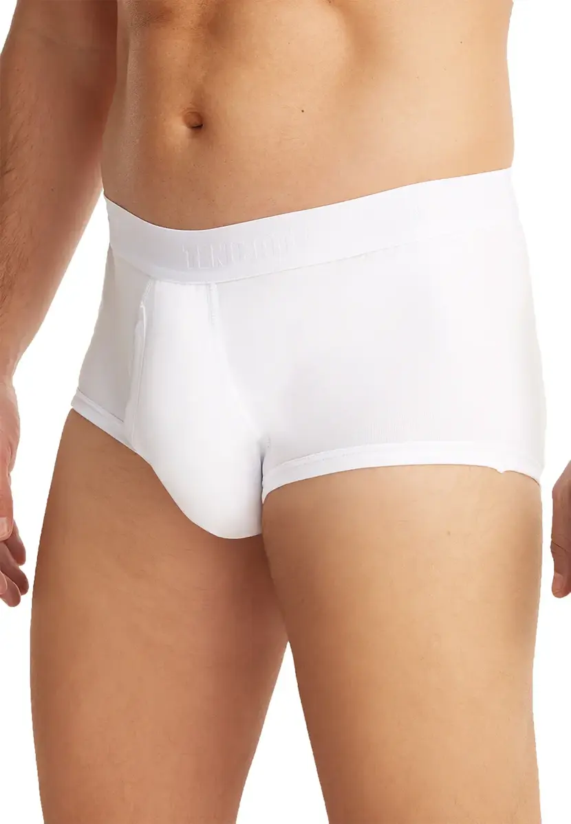 Ten Cate 2-Pack Classic slip heren met gulp - 32320 - Heren ondergoed met sluiting - Biologisch katoen