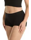 Ten Cate 4-pack Basic dames Shorts Organic - 32419 - Biologisch katoenen ten caten ondergoed dames boxerhorts- Wit - zwart - huidskleur