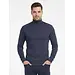 Beeren heren Thermo Colshirt - Lange mouwen -  Warm thermoshirt hoge hals - Blauw