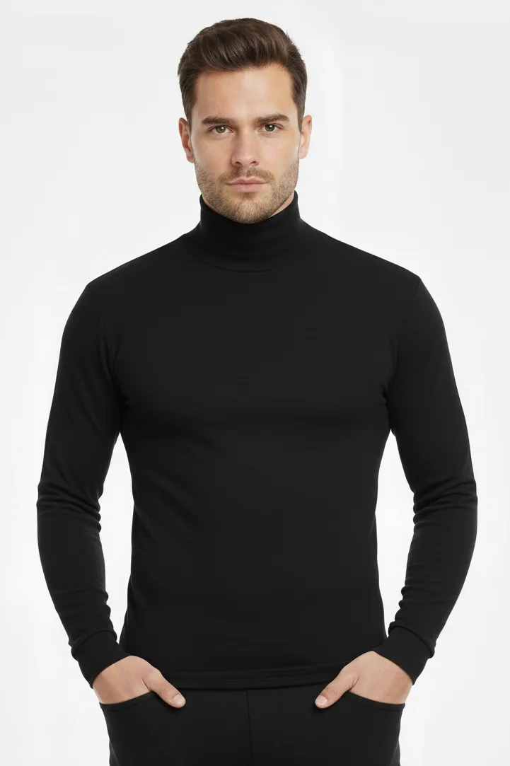 Beeren heren Thermo Colshirt - Lange mouwen