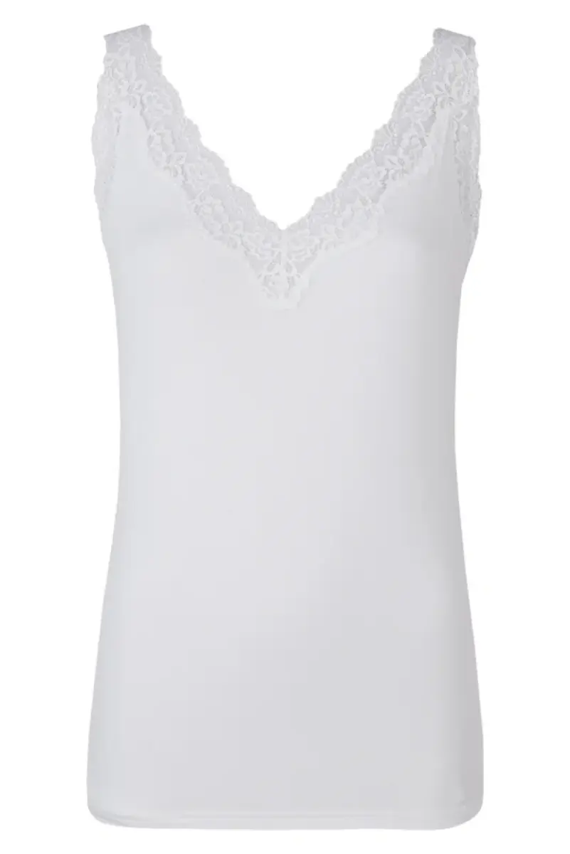 Nina von C dames hemd kant Modal - brede bandjes - Dames onderhemd - Singlet