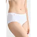 Sloggi dames Basic Midi slip - Heup slip - katoenen dames onderbroek - Wit