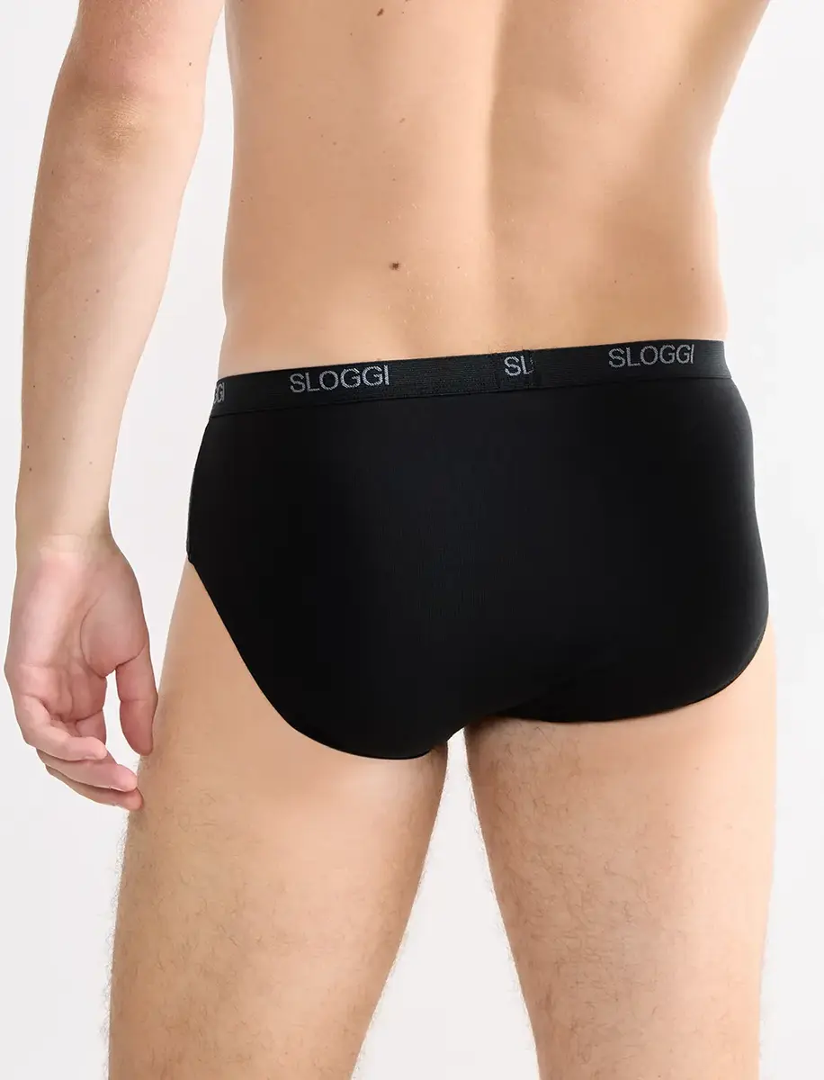 Sloggi 6-pak Basic Midi heren slips - Multipack - Voordeelverpakking - Aanbieding Sloggi 6-pak Basic Midi heren slips - Multipack - Voordeelverpakking - Aanbieding