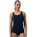 Mey Emotion - Viscose dames hemd brede band - Vrouwen singlet - Naadloos comfortabel onderhemd - Donkerblauw