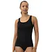 Mey Emotion - Viscose dames hemd brede band - Vrouwen singlet - Naadloos comfortabel onderhemd - Zwart
