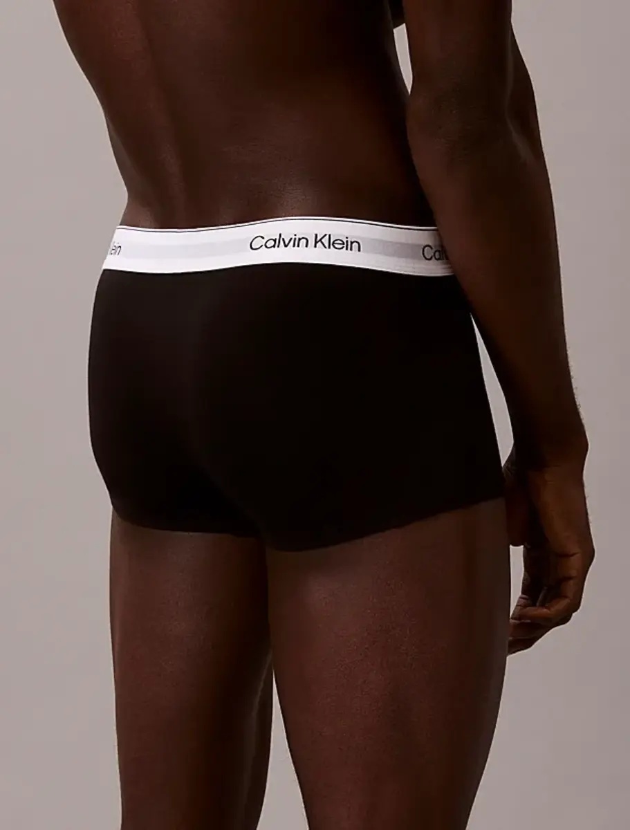 Calvin Klein 3-Pack Low Rise Trunks lage boxershort - Icon Cotton Stretch
