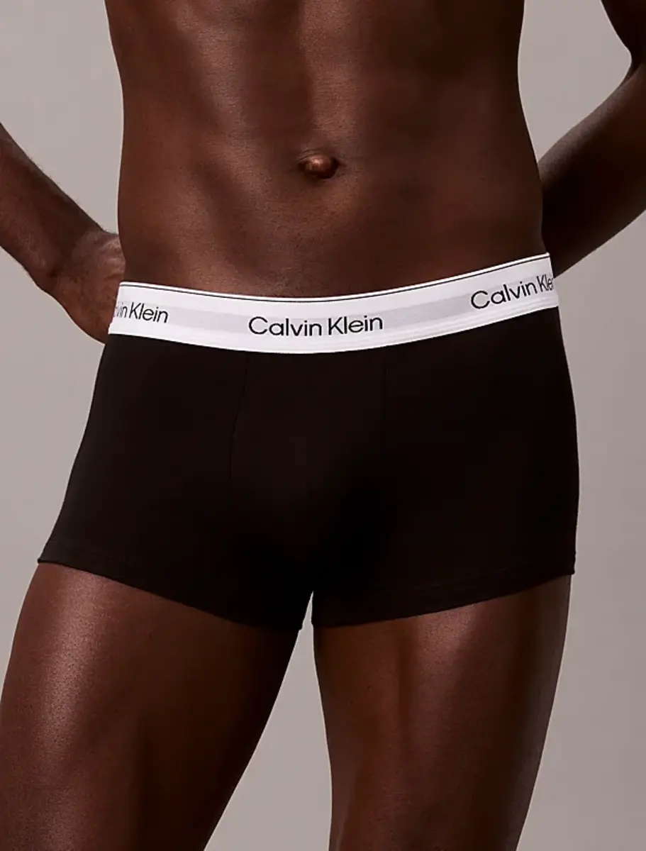 Calvin Klein 3-Pack Low Rise Trunks lage boxershort - Icon Cotton Stretch