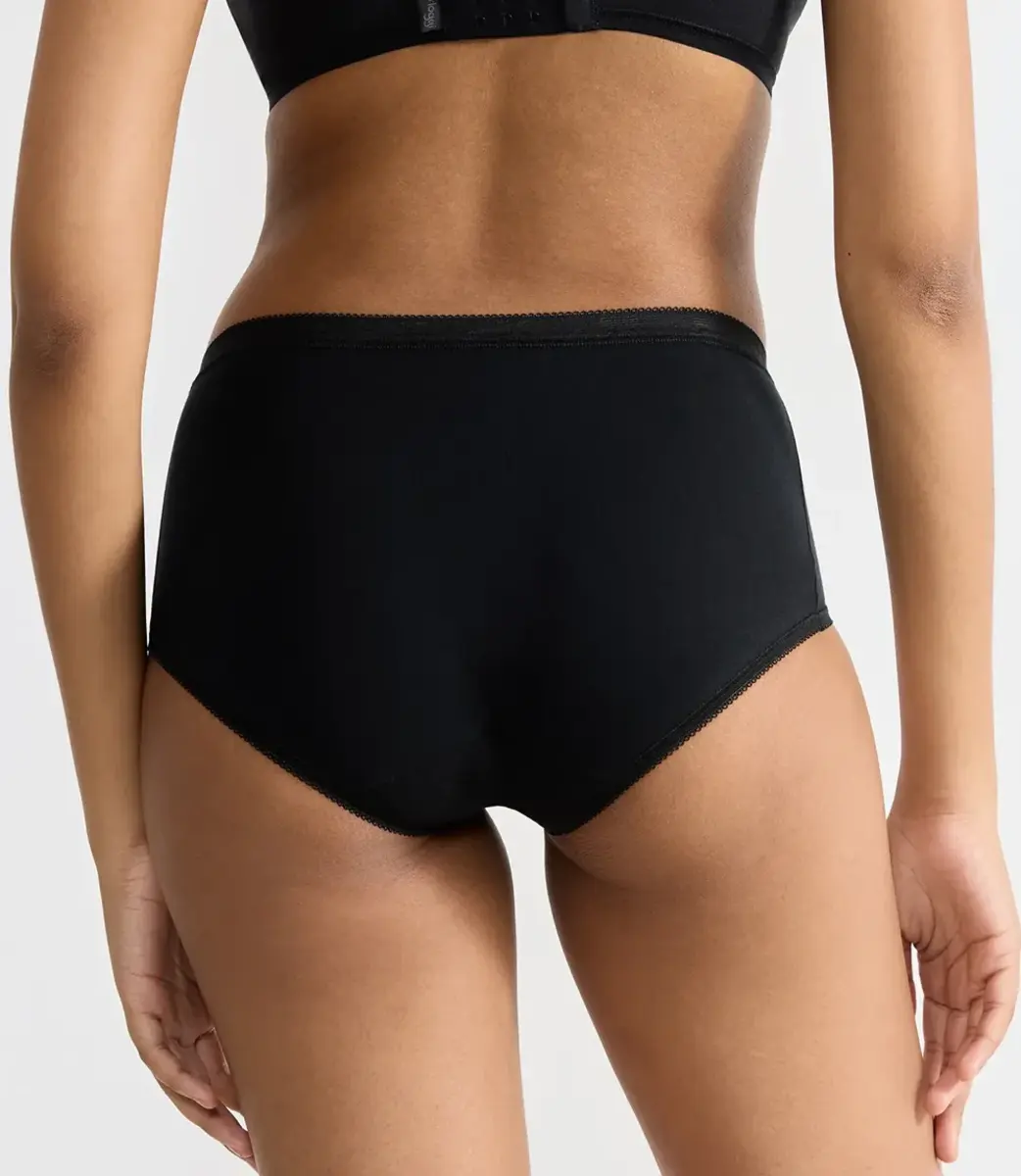 Sloggi 4-pack Basic Midi - dames heup slips (3+1 Gratis) - Heup slips vrouwen - katoenen Sloggi onderbroeken dames Sloggi 4-pack Basic Midi - dames heup slips (3+1 Gratis) - Heup slips vrouwen - katoenen Sloggi onderbroeken dames