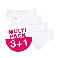 Sloggi 4-pack Basic Midi - dames heup slips (3+1 Gratis) Sloggi 4-pack Basic Midi - dames heup slips (3+1 Gratis)