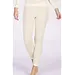 Nina von C dames Wollen legging / Thermo broek - Merino wollen thermisch lange onderbroek - Champagne