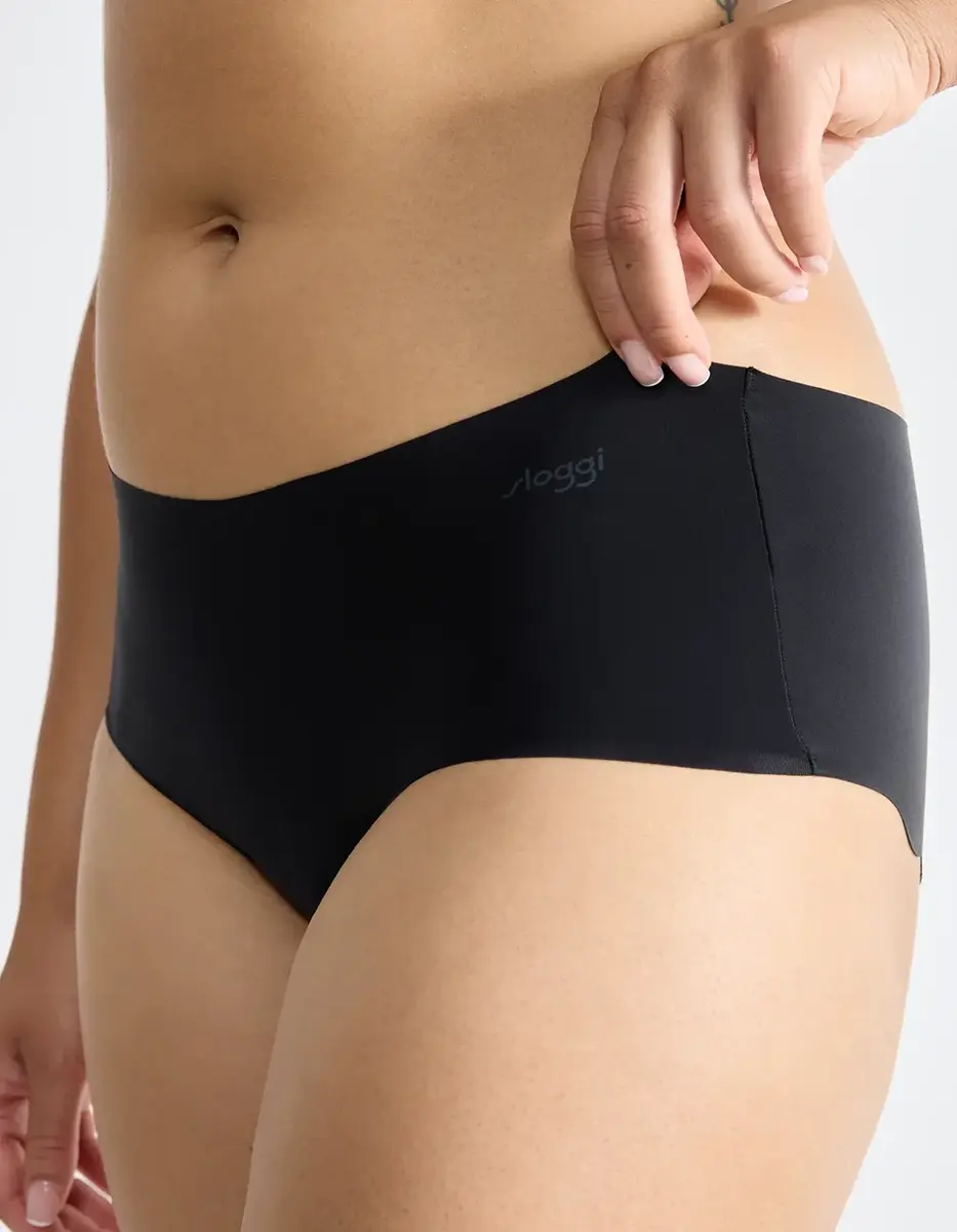 Sloggi dames Zero short Invisible - microfiber 2.0 - Onzichtbare naadloze boxershort - Katoenen kruisje Sloggi dames Zero short Invisible - microfiber 2.0 - Onzichtbare naadloze boxershort - Katoenen kruisje