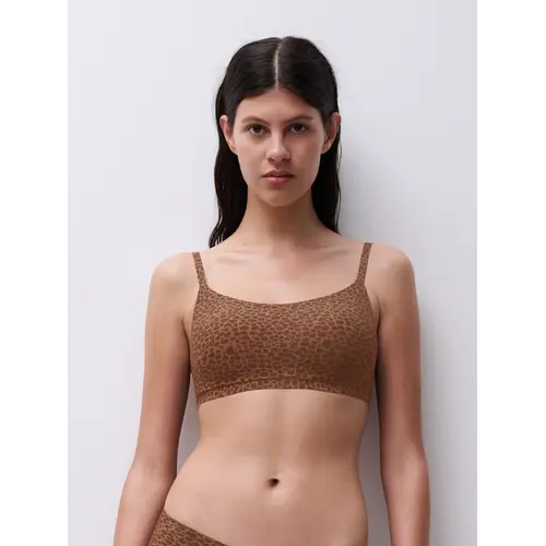 Chantelle bralette met vulling - Soft Stretch - Padded Bralette -Wild Brown