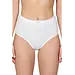 Racky ondergoed dames Taille slip - Betaalbare hoge dames onderbroek katoen - Wit