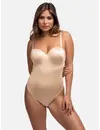 Dorina Strapless corrigerende body dames naadloos - Sublime Sculpt - Shapewear bodysuit met spaghetti bandjes