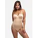 Dorina Strapless corrigerende body dames naadloos - Sublime Sculpt - Shapewear bodysuit met spaghetti bandjes - Zwart