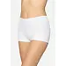 Avet dames boxershort katoen 38842 - Comfort short - katoenen ondergoed - wit -zwart - huidskleur - badstof kruisje - Wit