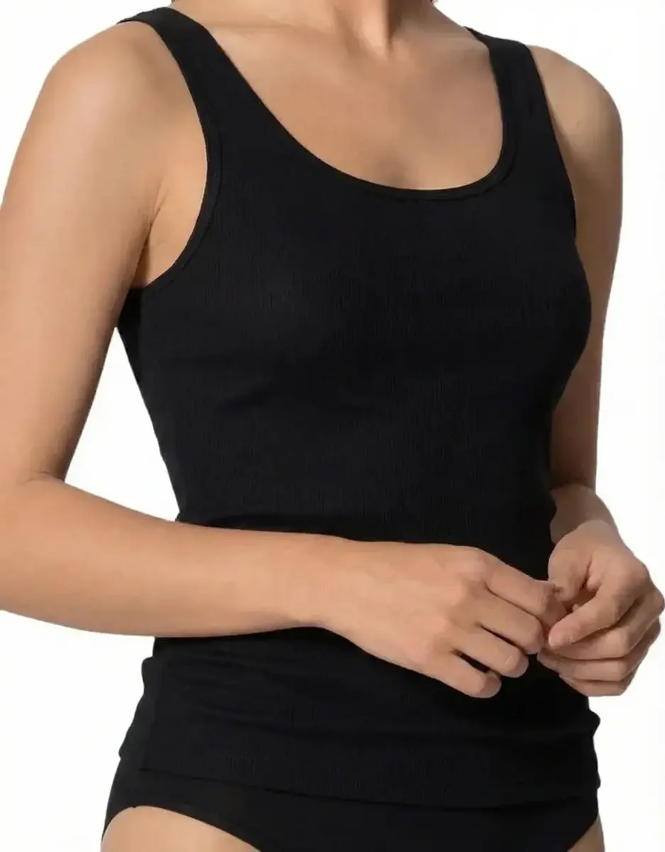 Beeren dames hemd Madonna - 100% Katoen - Dames onderhemd - Singlet - Brede bandjes - Hemdjes dames