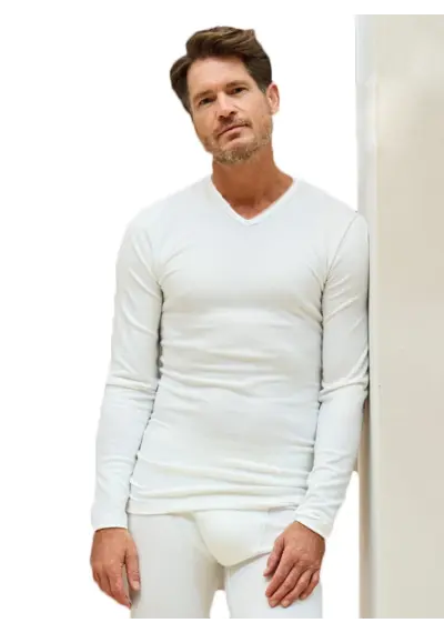 Ten Cate heren thermo shirt Lange mouw V-hals Ten Cate heren thermo shirt Lange mouw V-hals