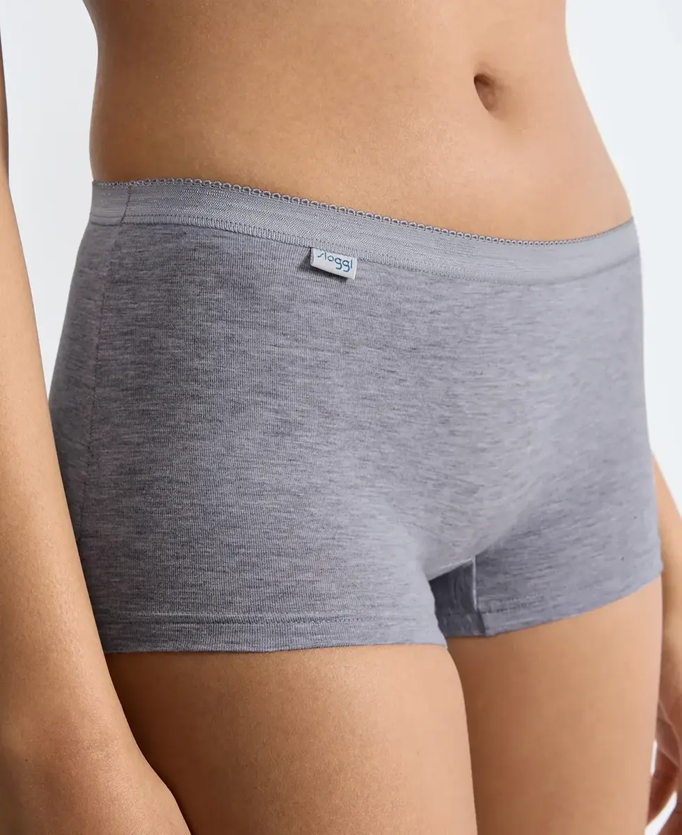 Sloggi Basic boxershort dames katoen - Vrouwen onderbroek kort pijpje Sloggi Basic boxershort dames katoen - Vrouwen onderbroek kort pijpje