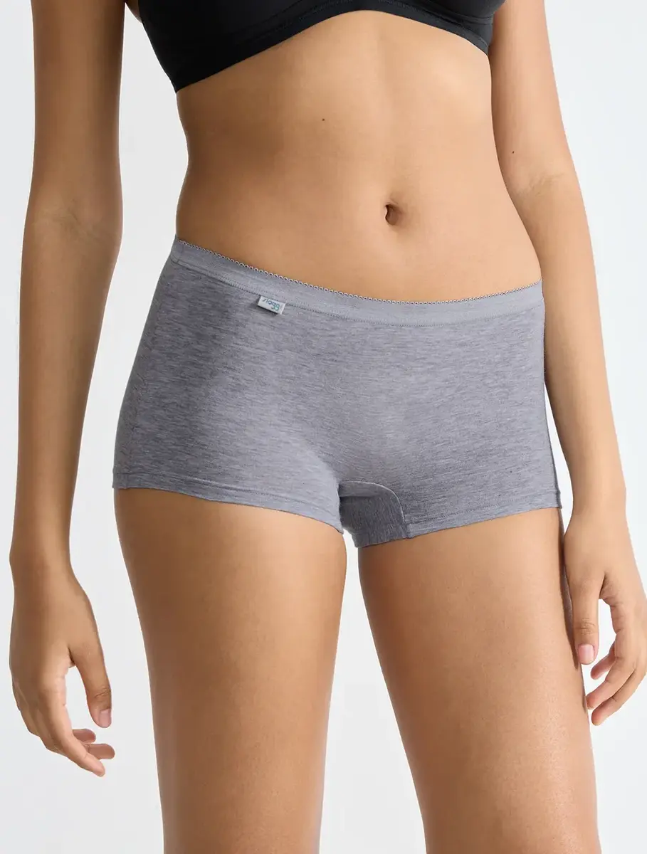 Sloggi Basic boxershort dames katoen - Vrouwen onderbroek kort pijpje