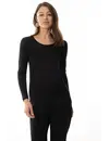 Mey dames thermo shirt Wol - Spencer - Lange mouw - Wollen thermo dames ondershirt ronde hals