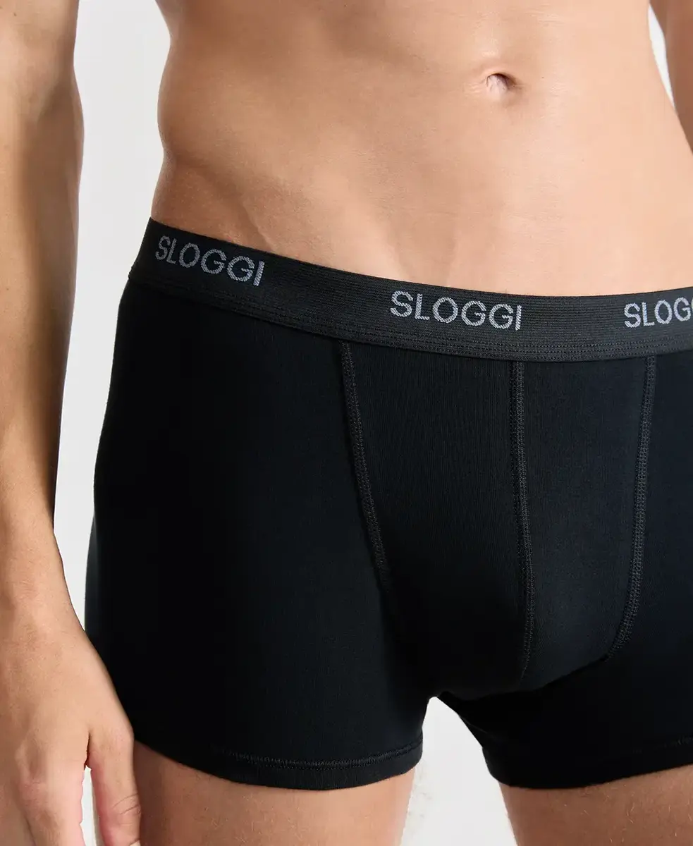 Sloggi heren Basic boxershort - Elastisch katoen - Sloggi ondergoed heren - Sloggi onderbroek Sloggi heren Basic boxershort - Elastisch katoen - Sloggi ondergoed heren - Sloggi onderbroek