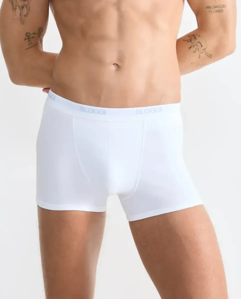 Sloggi heren Basic boxershort - Elastisch katoen - Sloggi ondergoed heren - Sloggi onderbroek Sloggi heren Basic boxershort - Elastisch katoen - Sloggi ondergoed heren - Sloggi onderbroek