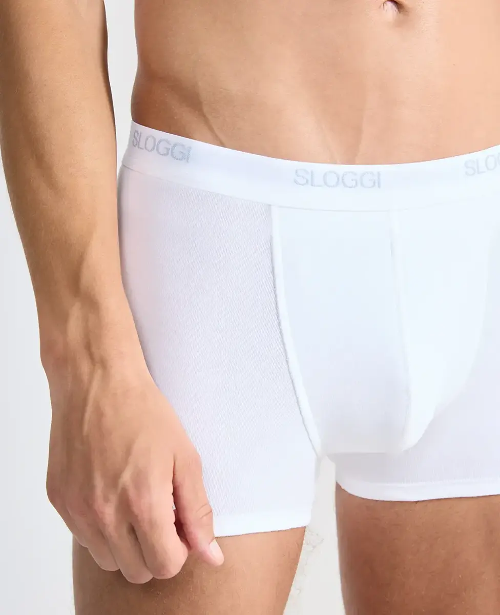 Sloggi heren Basic boxershort - Elastisch katoen - Sloggi ondergoed heren - Sloggi onderbroek Sloggi heren Basic boxershort - Elastisch katoen - Sloggi ondergoed heren - Sloggi onderbroek