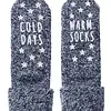 Homesocks huis sokken met antislip - Antislip sokken met extra grip - Siliconen - Wollen winter sokken