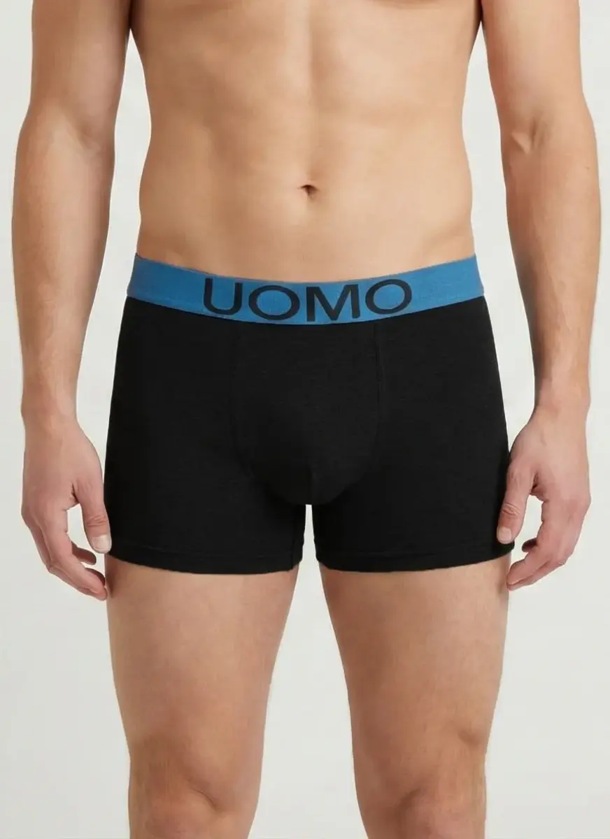 Uomo 10-Pack Heren Boxershort microfiber - 9203 - Multipack naadloze heren onderbroeken - Zwart - Voordeelverpakking Uomo 10-Pack Heren Boxershort microfiber - 9203 - Multipack naadloze heren onderbroeken - Zwart - Voordeelverpakking