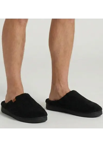 Apollo warme teddy heren slippers - pantoffels