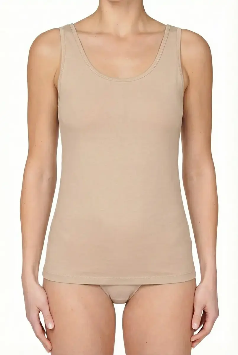 Avet dames hemd microfiber 7591 - Polyamide dames onderhemd - Naadloos Singlet Avet dames hemd microfiber 7591 - Polyamide dames onderhemd - Naadloos Singlet