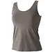 Avet dames hemd microfiber 7591 - Polyamide dames onderhemd - Naadloos Singlet - Donkergrijs