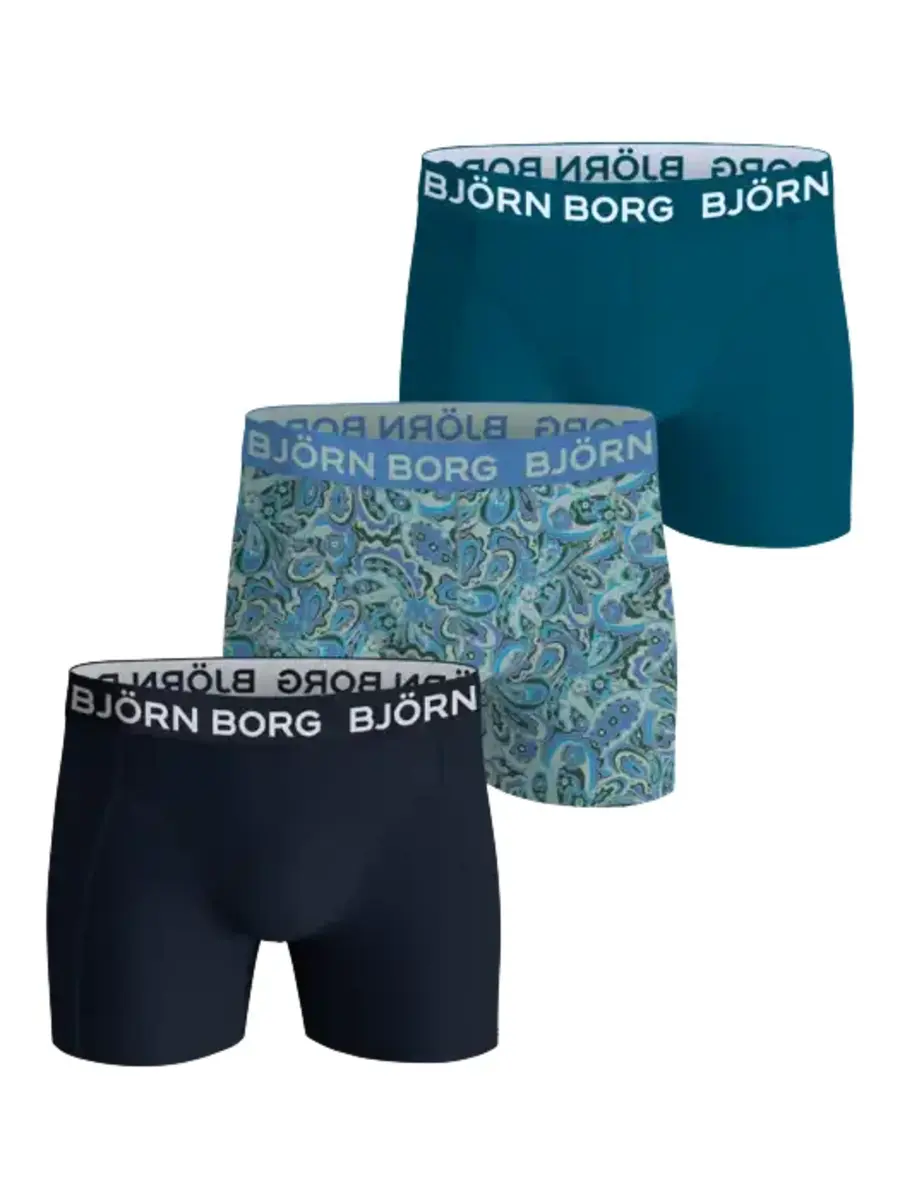 Bjorn Borg boxershorts 3-Pack jongens onderbroeken - Cotton Stretch - Katoenen jongens onderbroeken