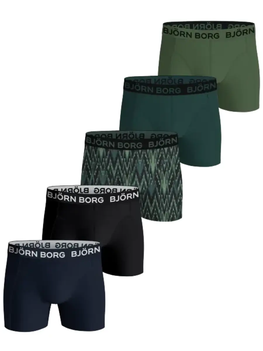 Bjorn Borg 5-Pack jongens  boxershorts - Cotton Stretch
