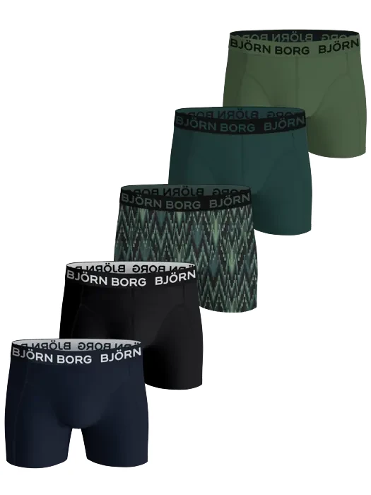 Bjorn Borg 5-Pack jongens boxershorts - Cotton Stretch