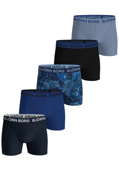 Bjorn Borg 5-Pack jongens boxershorts - Cotton stretch Bjorn Borg 5-Pack jongens boxershorts - Cotton stretch