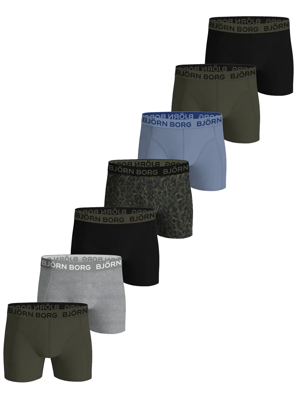 Bjorn Borg 7-Pack jongens boxershorts - Cotton stretch