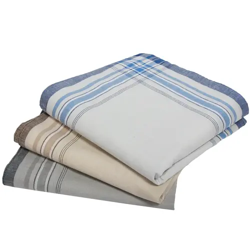 Tiseco 12 stuks heren zakdoeken - Blue Summer Tiseco 12 stuks heren zakdoeken - Blue Summer