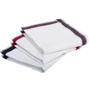 Tiseco 12 stuks Heren zakdoeken - Winter Jack - katoenen mannen zakdoeken