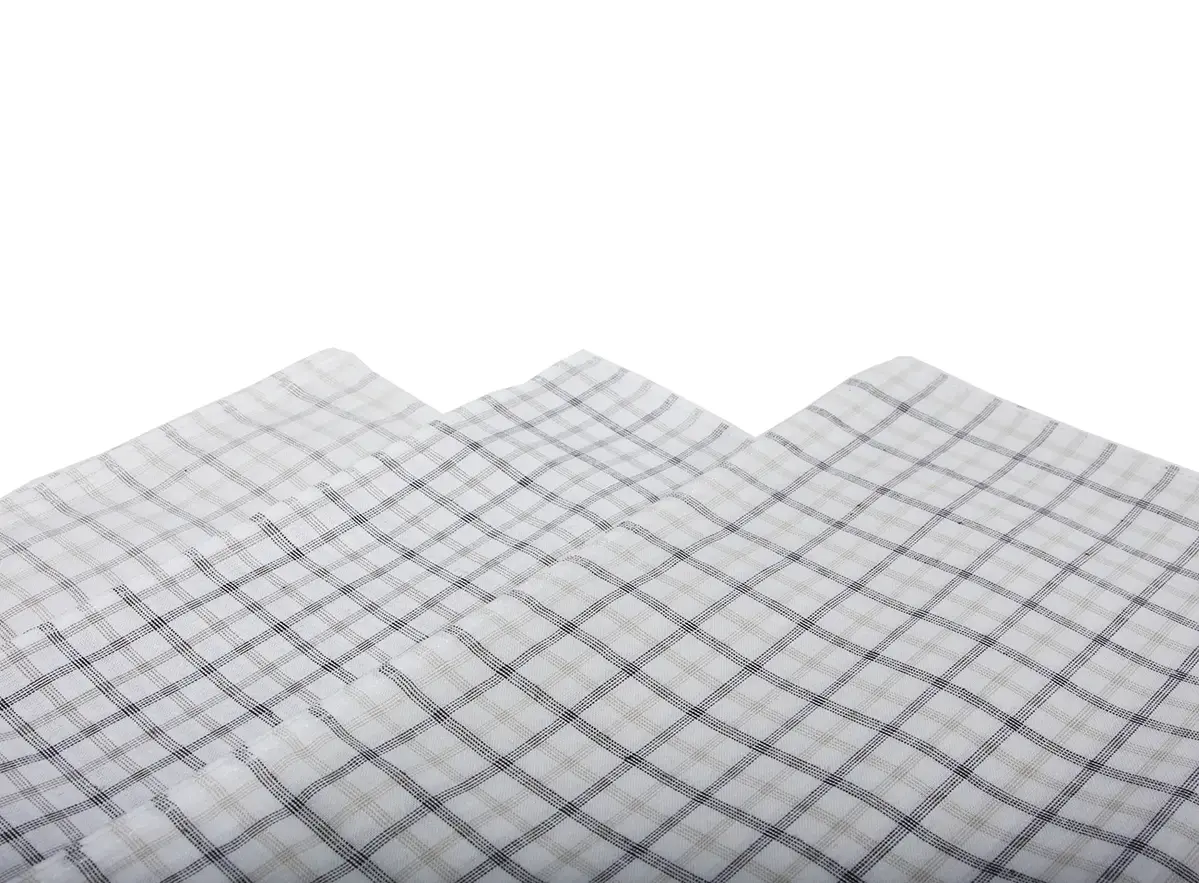 Tiseco 12 stuks - Heren zakdoeken - Leo